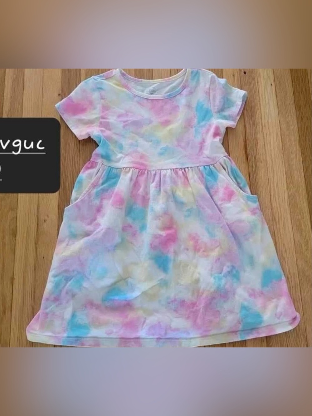 Tie-dye dress size 5T